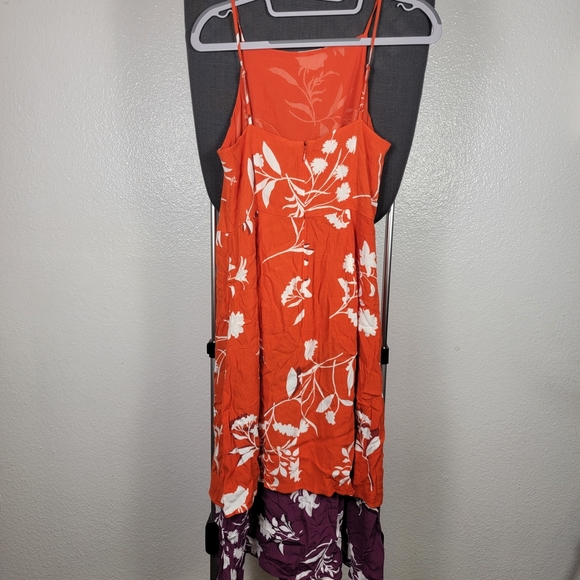 Ann Taylor Petite Mixed Floral Flare Dress Women's Size 2P - Picture 2 of 5